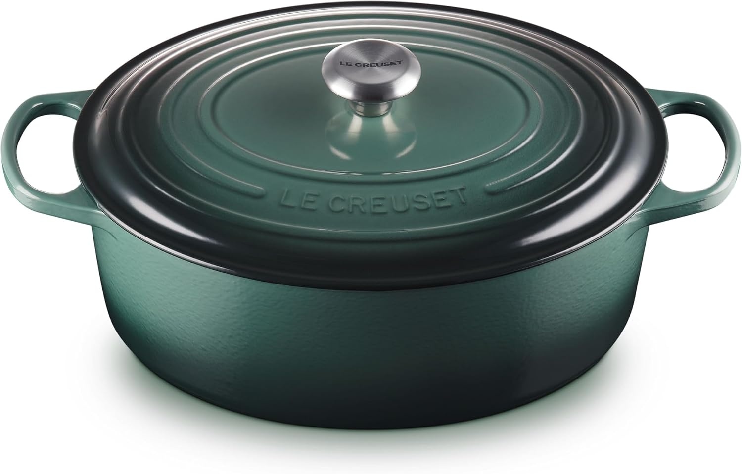 image:imageLe Creuset Enameled Cast Iron Signature Oval Dutch Oven 8 qt CeriseArtichaut