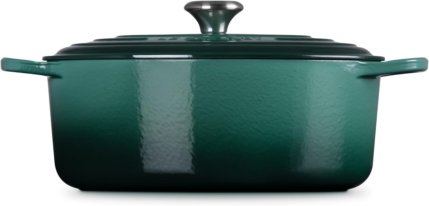 image:imageLe Creuset Enameled Cast Iron Signature Oval Dutch Oven 8 qt CeriseArtichaut