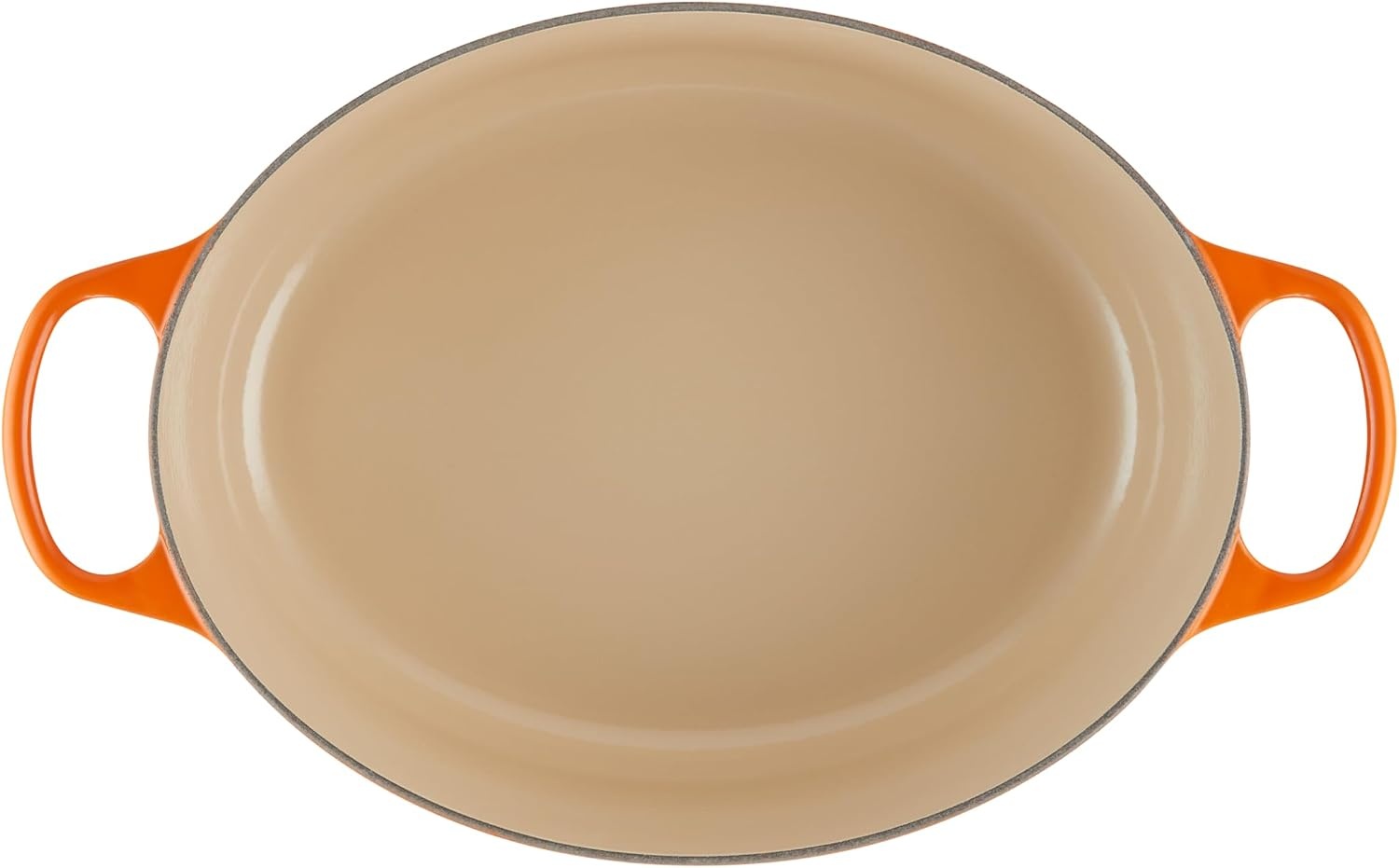 image:imageLe Creuset Enameled Cast Iron Signature Oval Dutch Oven 8 qt CeriseFlame