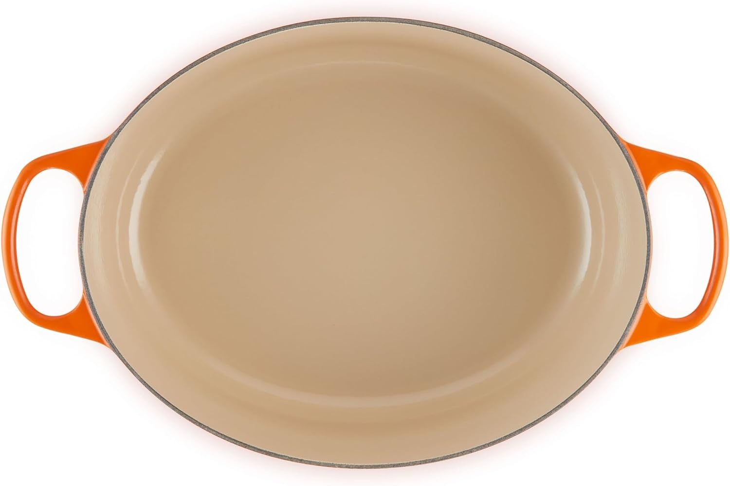image:imageLe Creuset Enameled Cast Iron Signature Oval Dutch Oven 8 qt CeriseFlame