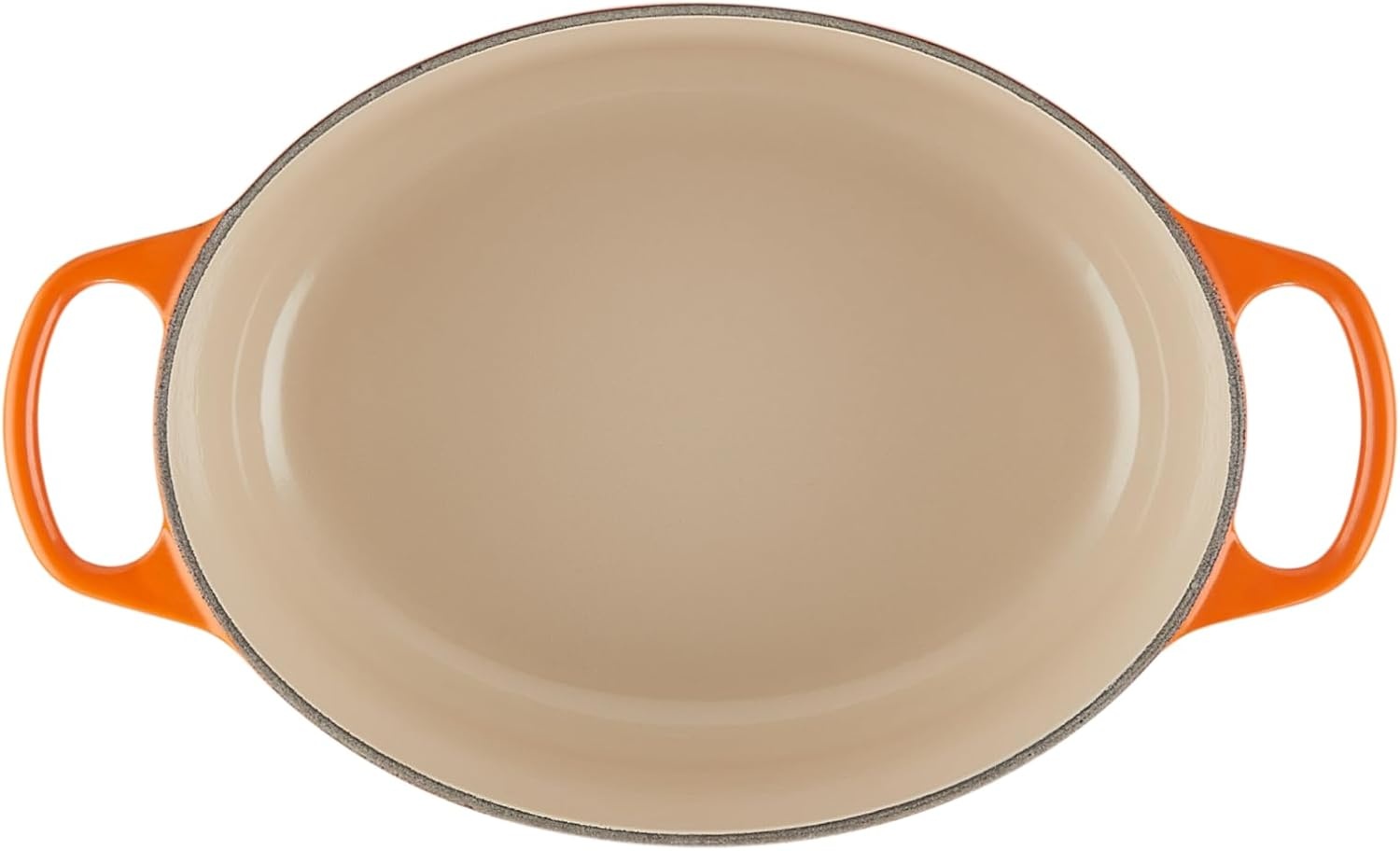 image:imageLe Creuset Enameled Cast Iron Signature Oval Dutch Oven 8 qt CeriseFlame