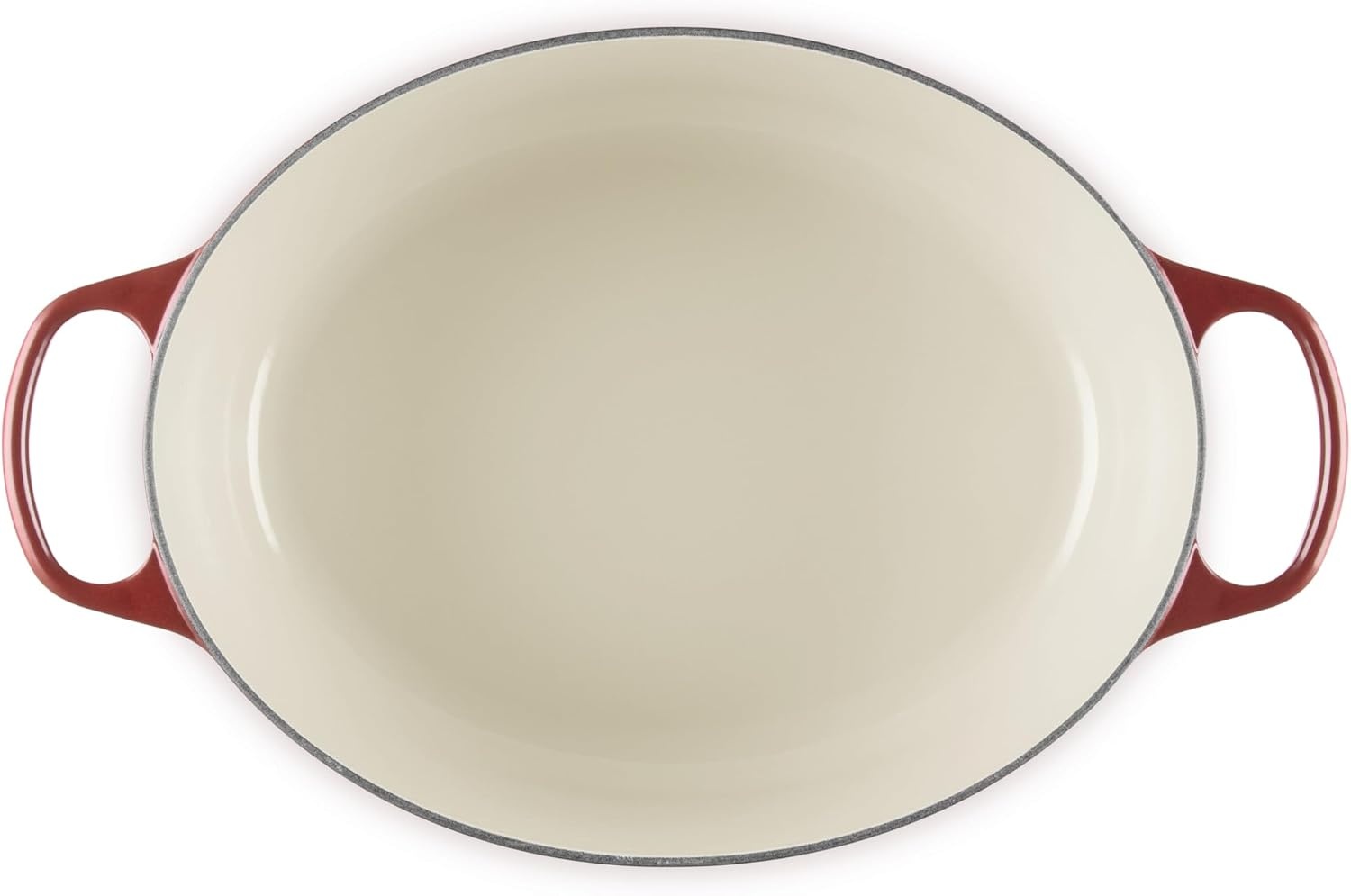 image:imageLe Creuset Enameled Cast Iron Signature Oval Dutch Oven 8 qt CeriseGarnet