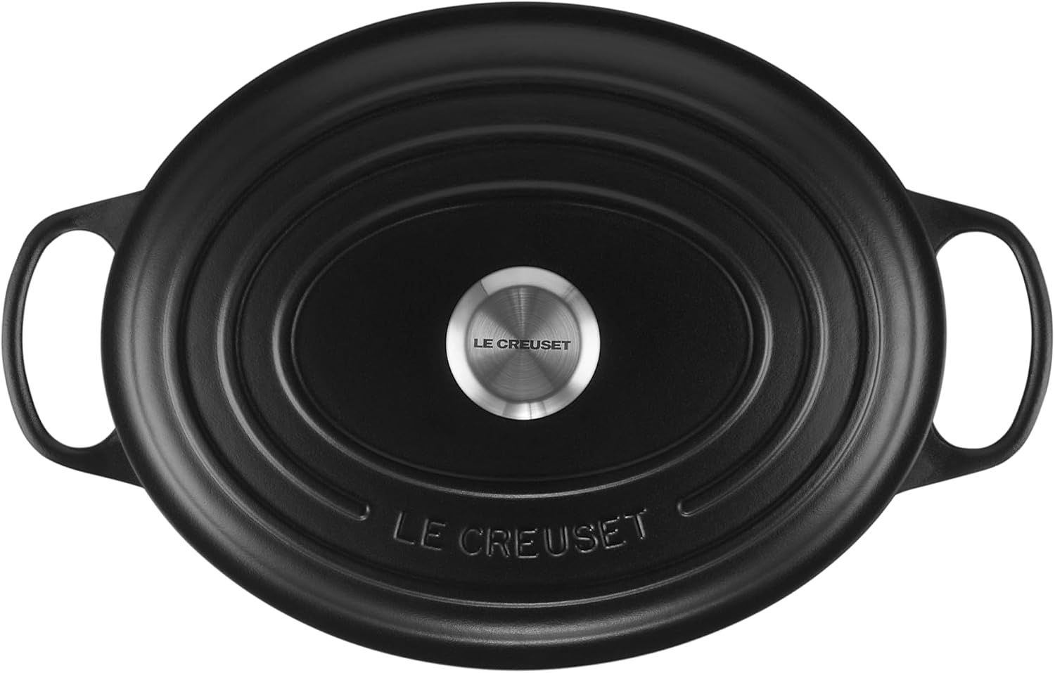 image:imageLe Creuset Enameled Cast Iron Signature Oval Dutch Oven 8 qt CeriseLicorice