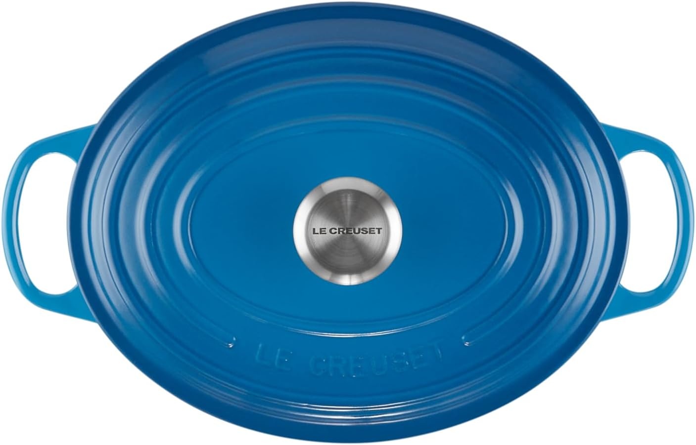 image:imageLe Creuset Enameled Cast Iron Signature Oval Dutch Oven 8 qt CeriseMarseille