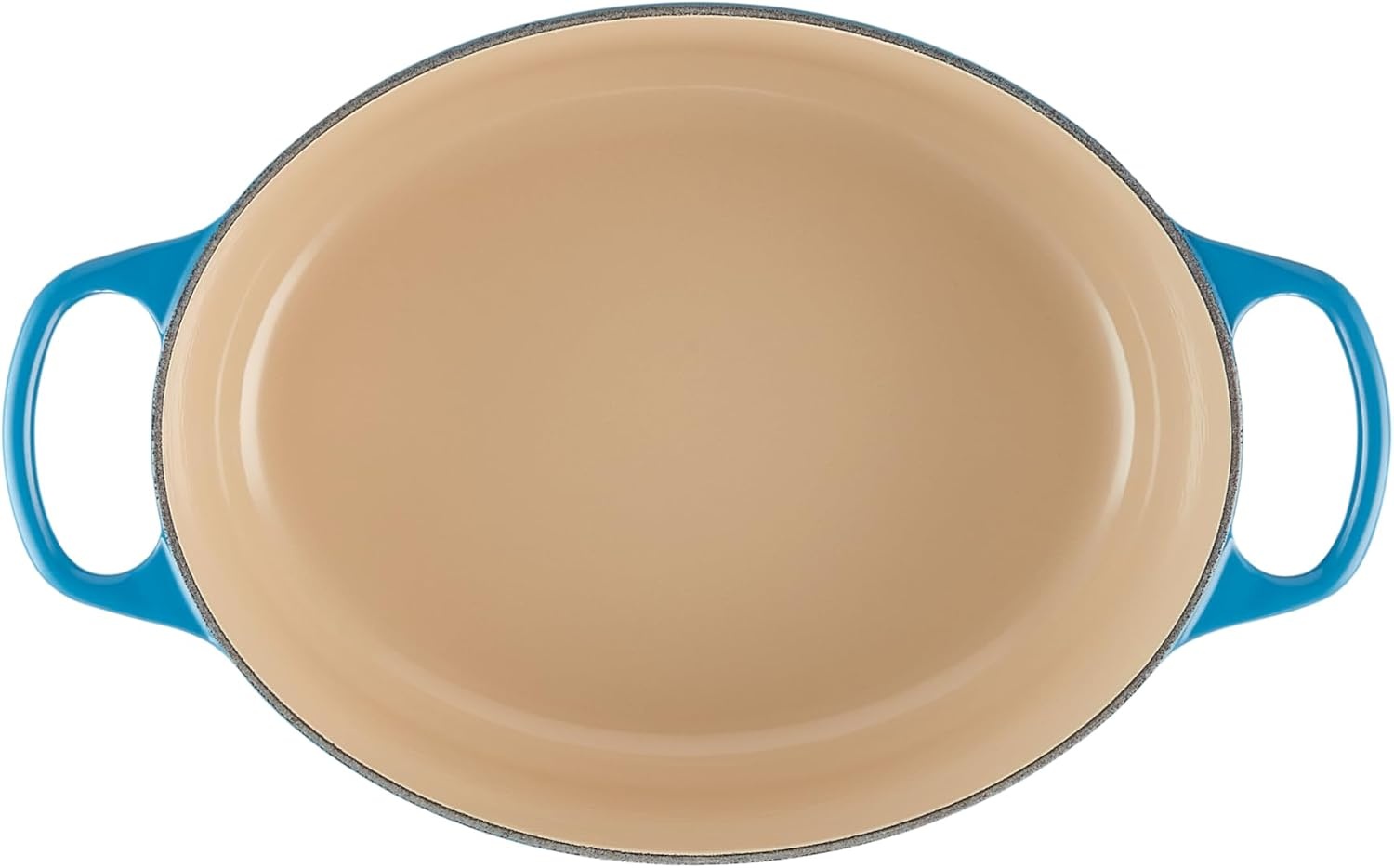 image:imageLe Creuset Enameled Cast Iron Signature Oval Dutch Oven 8 qt CeriseMarseille