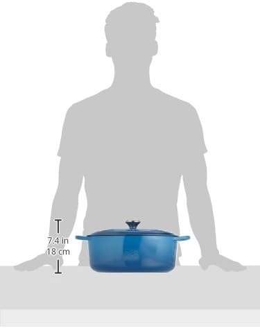 image:imageLe Creuset Enameled Cast Iron Signature Oval Dutch Oven 8 qt CeriseMarseille
