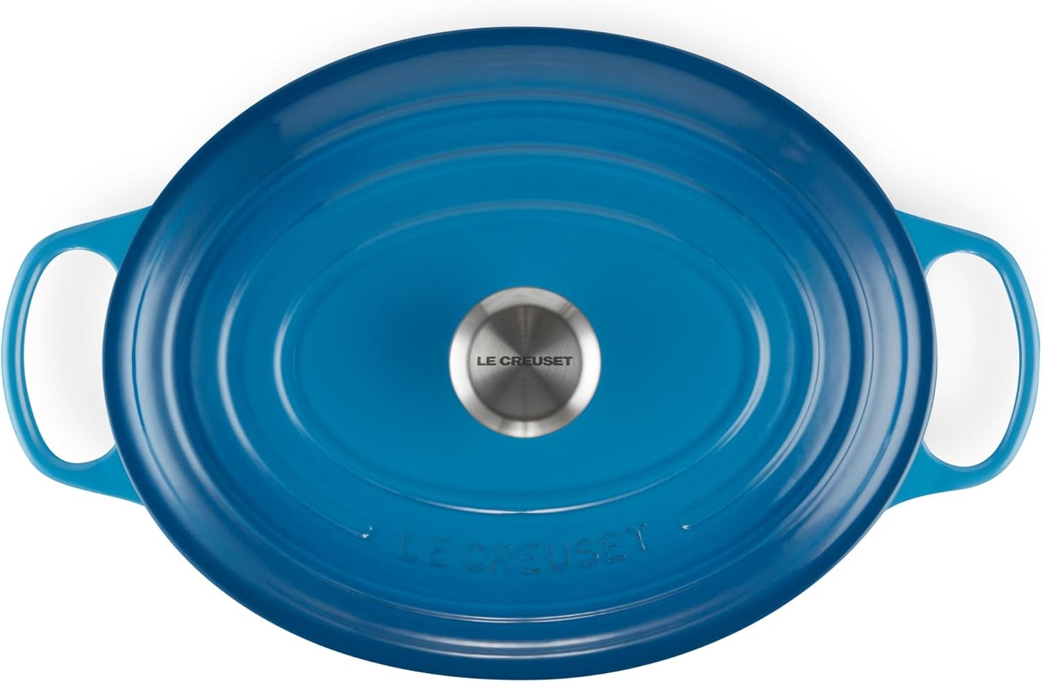 image:imageLe Creuset Enameled Cast Iron Signature Oval Dutch Oven 8 qt CeriseMarseille