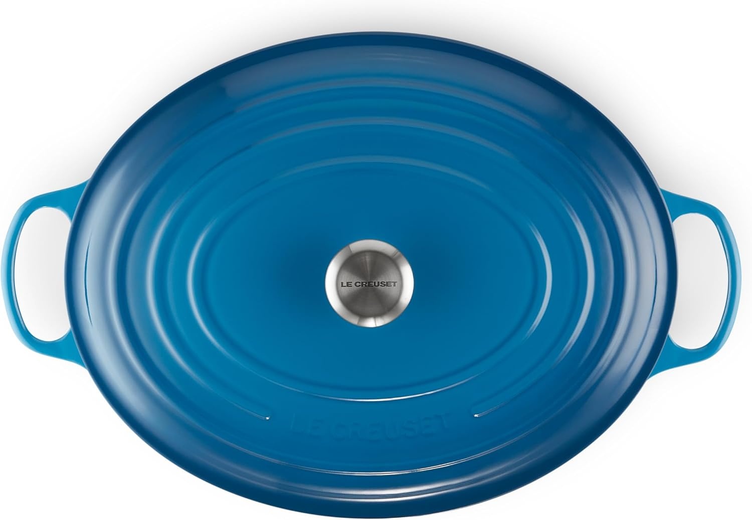 image:imageLe Creuset Enameled Cast Iron Signature Oval Dutch Oven 8 qt CeriseMarseille