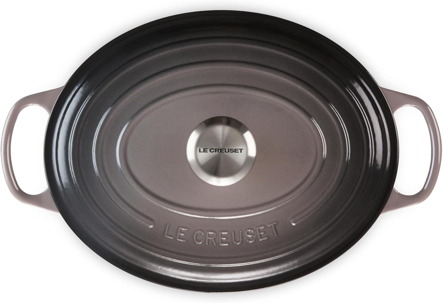 image:imageLe Creuset Enameled Cast Iron Signature Oval Dutch Oven 8 qt CeriseOyster
