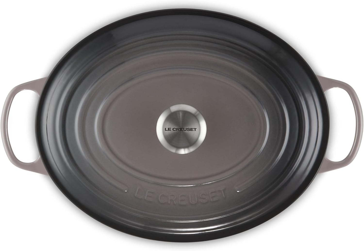image:imageLe Creuset Enameled Cast Iron Signature Oval Dutch Oven 8 qt CeriseOyster