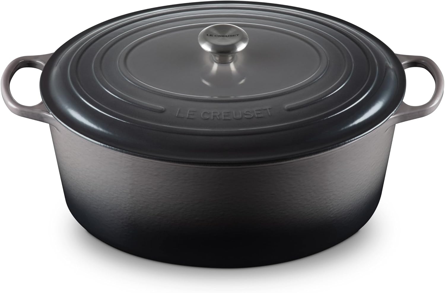 image:imageLe Creuset Enameled Cast Iron Signature Oval Dutch Oven 8 qt CeriseOyster