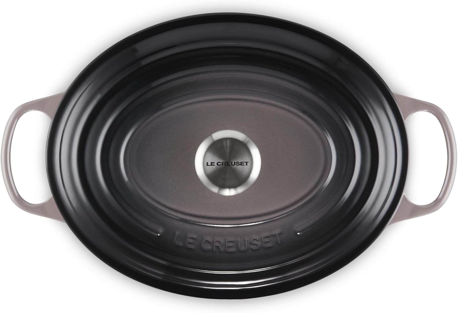 image:imageLe Creuset Enameled Cast Iron Signature Oval Dutch Oven 8 qt CeriseOyster