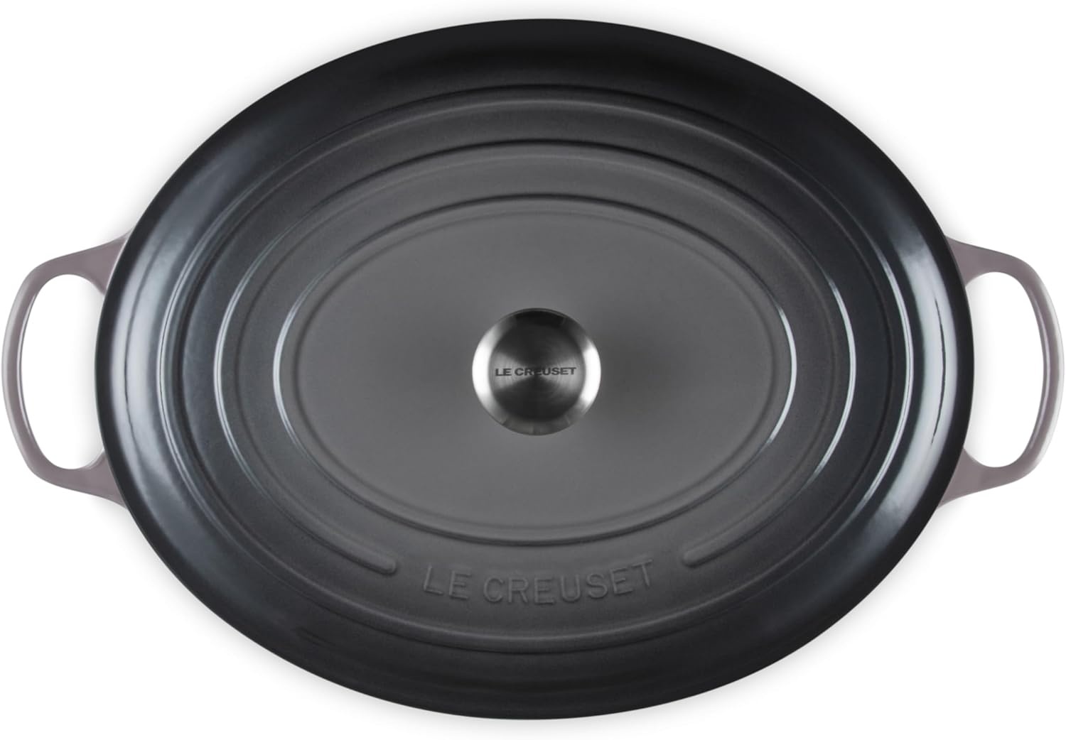 image:imageLe Creuset Enameled Cast Iron Signature Oval Dutch Oven 8 qt CeriseOyster