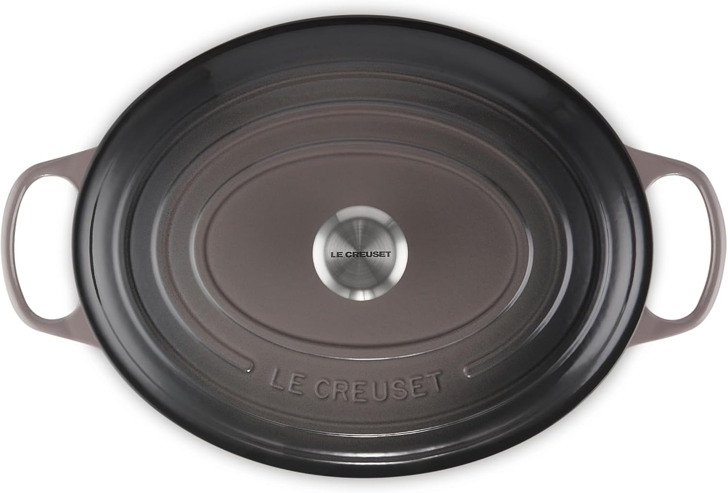 image:imageLe Creuset Enameled Cast Iron Signature Oval Dutch Oven 8 qt CeriseOyster