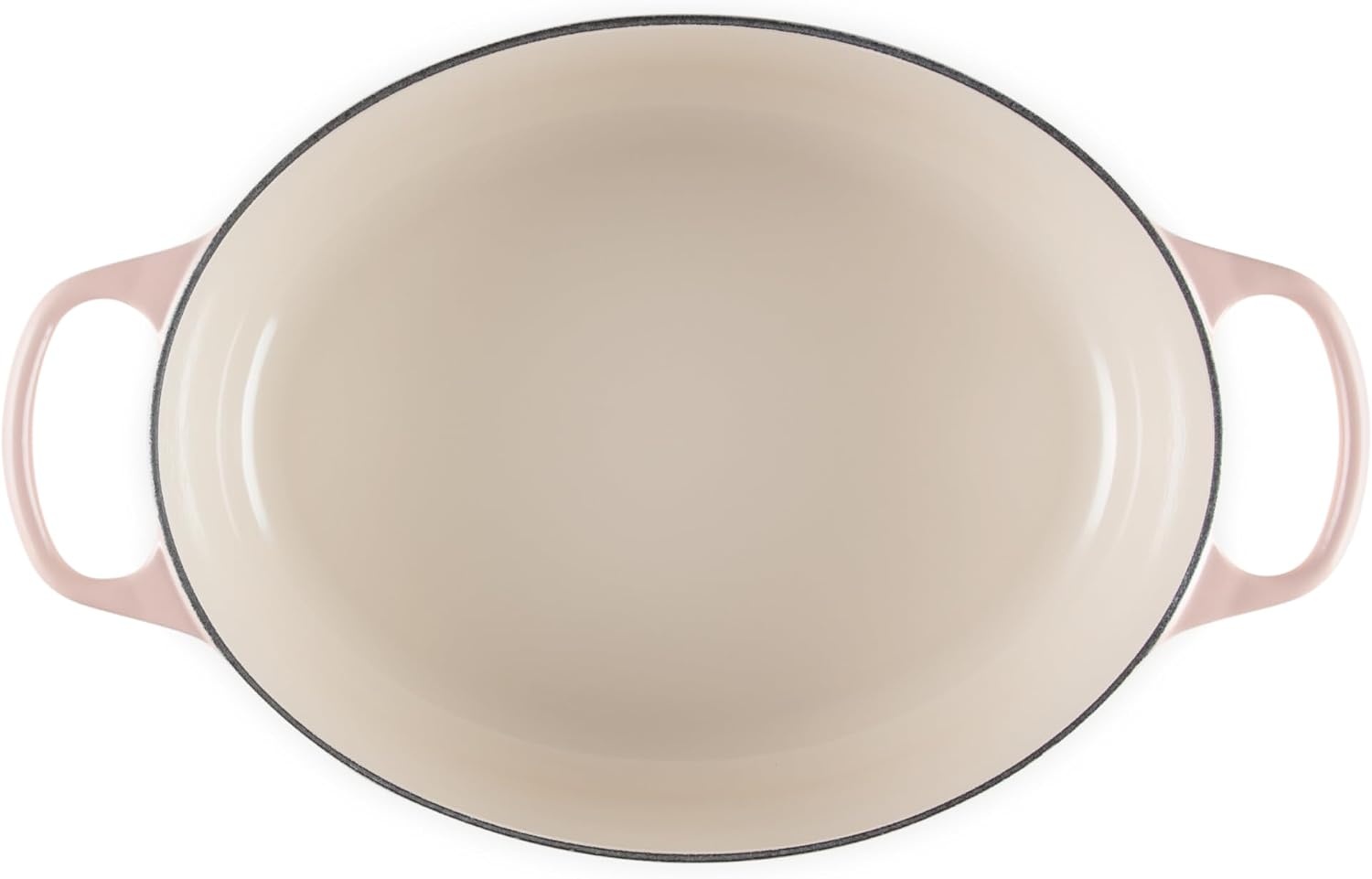 image:imageLe Creuset Enameled Cast Iron Signature Oval Dutch Oven 8 qt CerisePeche