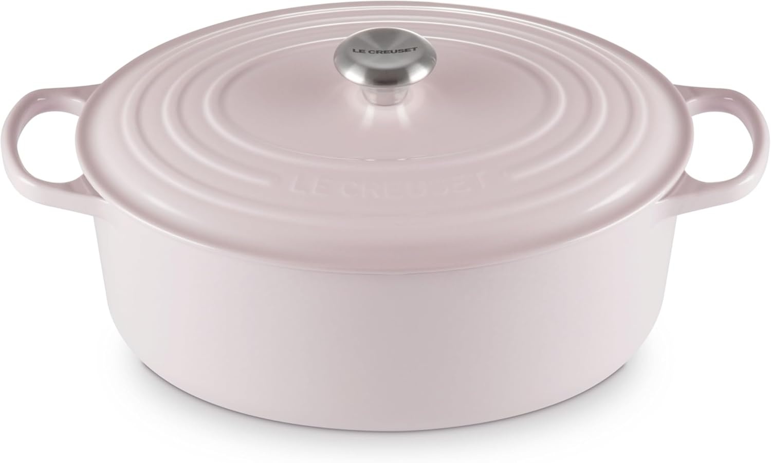 image:imageLe Creuset Enameled Cast Iron Signature Oval Dutch Oven 8 qt CeriseShallot