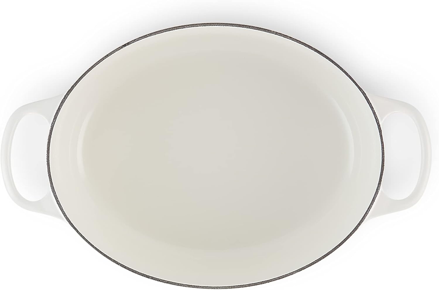 image:imageLe Creuset Enameled Cast Iron Signature Oval Dutch Oven 8 qt CeriseWhite
