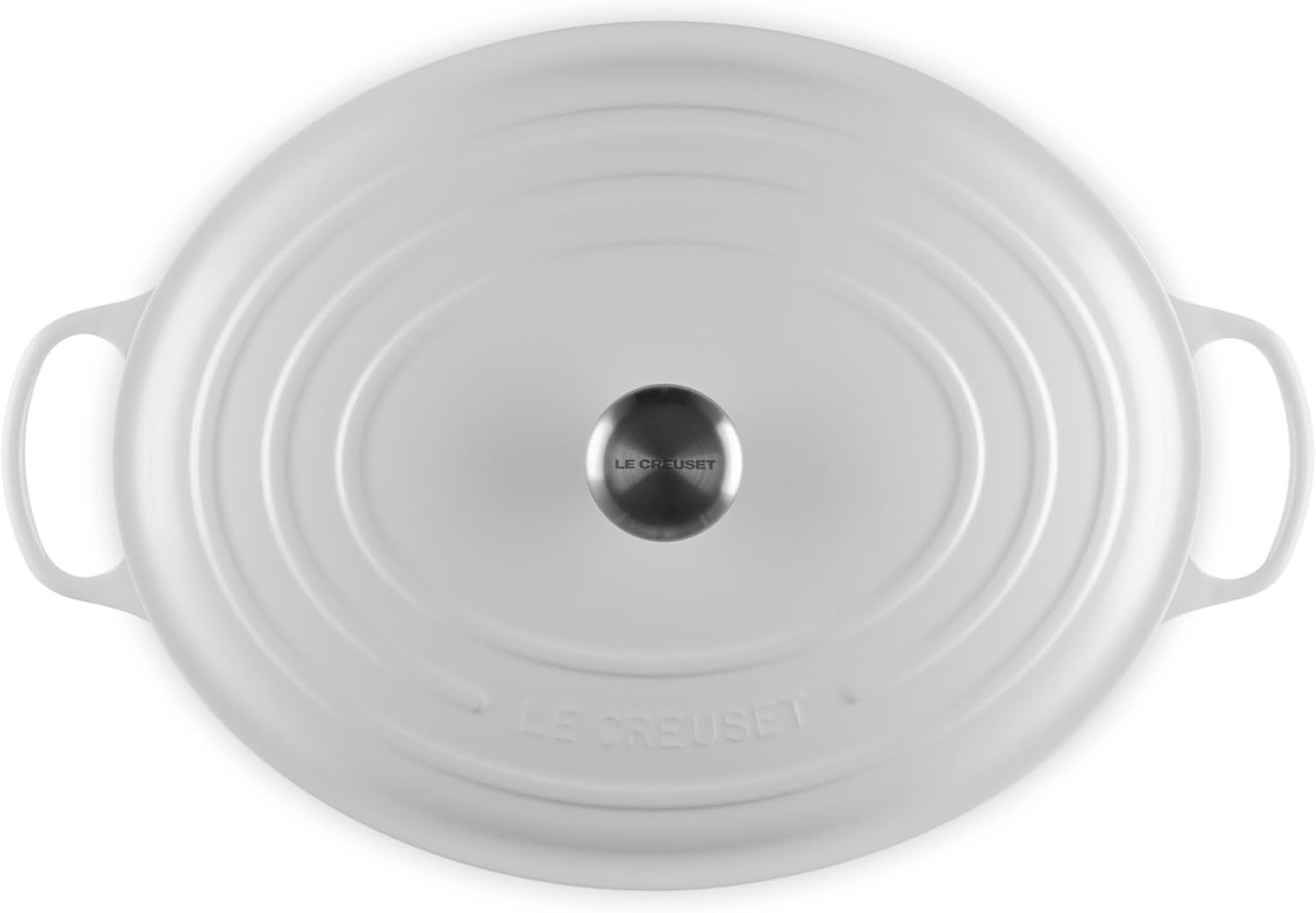 image:imageLe Creuset Enameled Cast Iron Signature Oval Dutch Oven 8 qt CeriseWhite