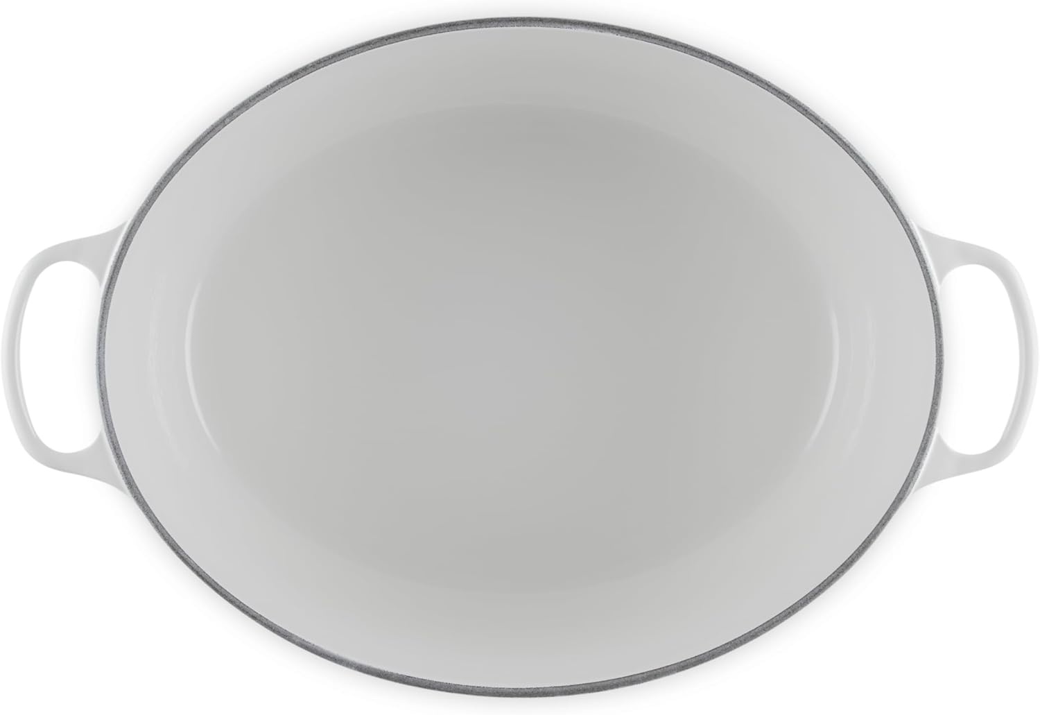 image:imageLe Creuset Enameled Cast Iron Signature Oval Dutch Oven 8 qt CeriseWhite