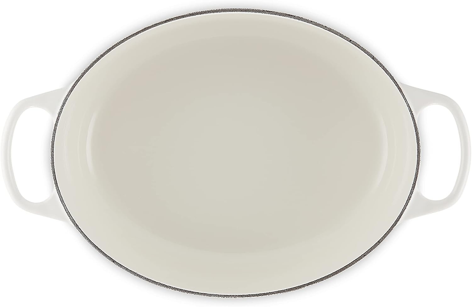image:imageLe Creuset Enameled Cast Iron Signature Oval Dutch Oven 8 qt CeriseWhite