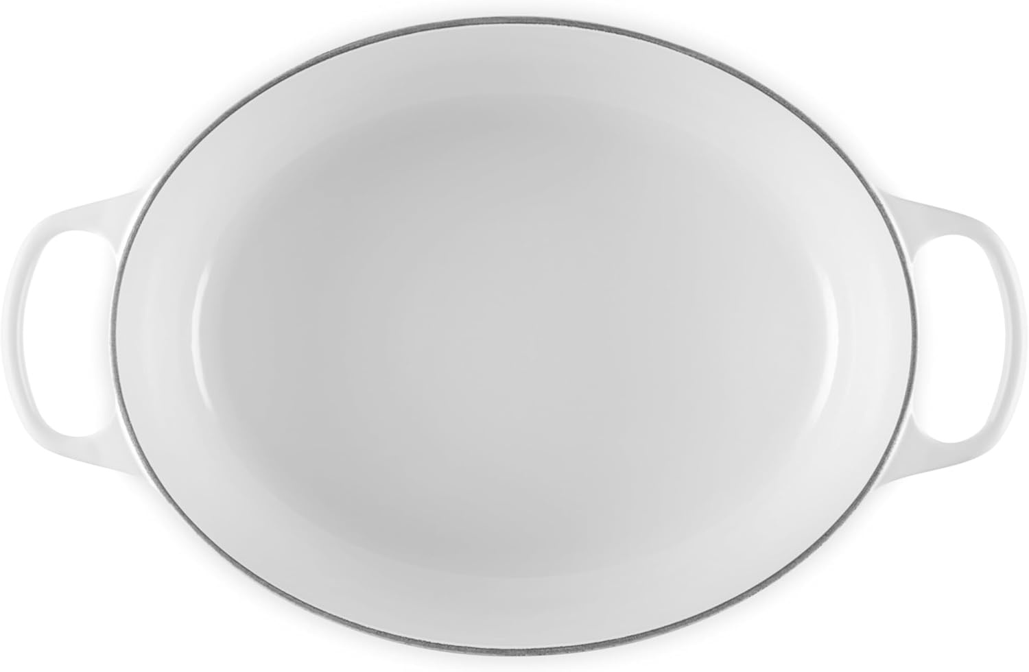 image:imageLe Creuset Enameled Cast Iron Signature Oval Dutch Oven 8 qt CeriseWhite