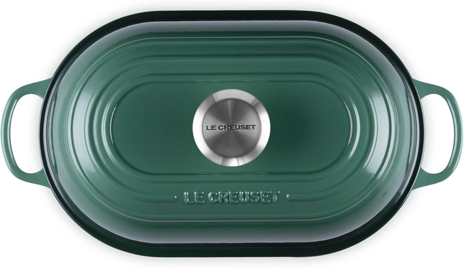 image:imageLe Creuset Enameled Cast Iron Signature Round Bread Oven 95 inch WhiteArtichaut