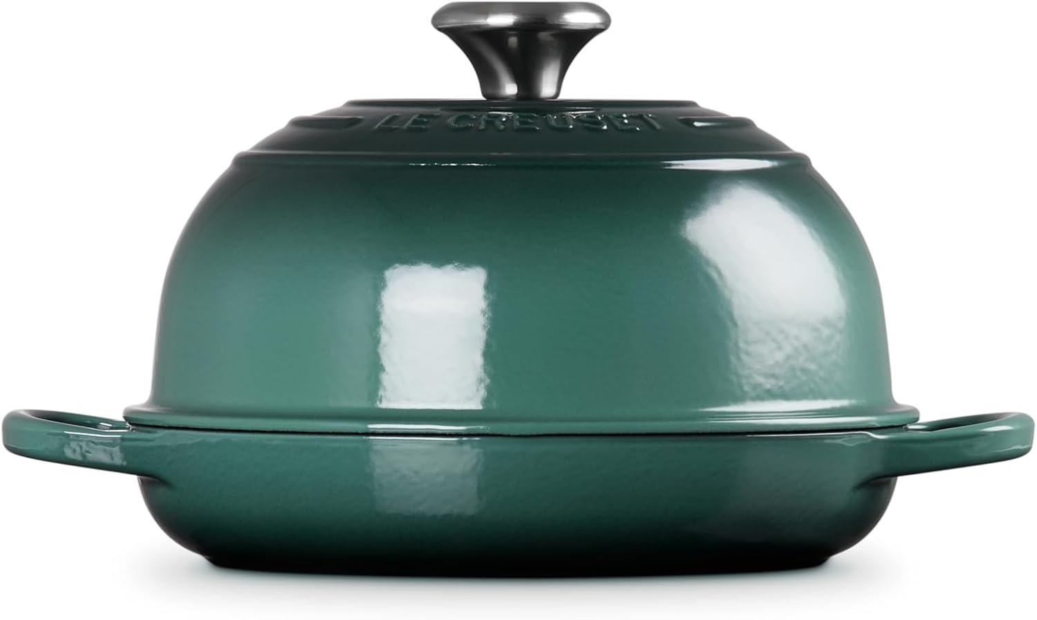 image:imageLe Creuset Enameled Cast Iron Signature Round Bread Oven 95 inch WhiteArtichaut