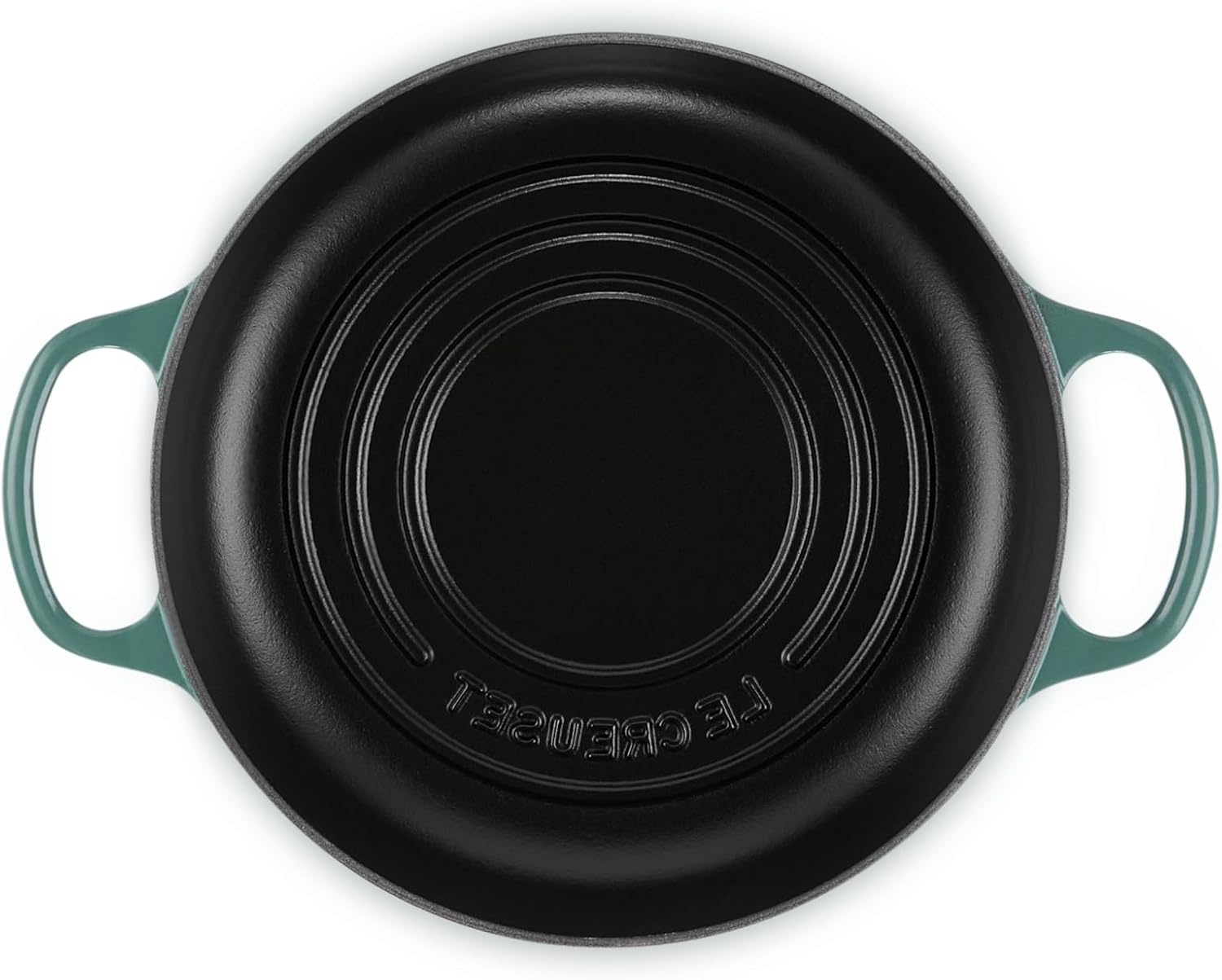 image:imageLe Creuset Enameled Cast Iron Signature Round Bread Oven 95 inch WhiteArtichaut