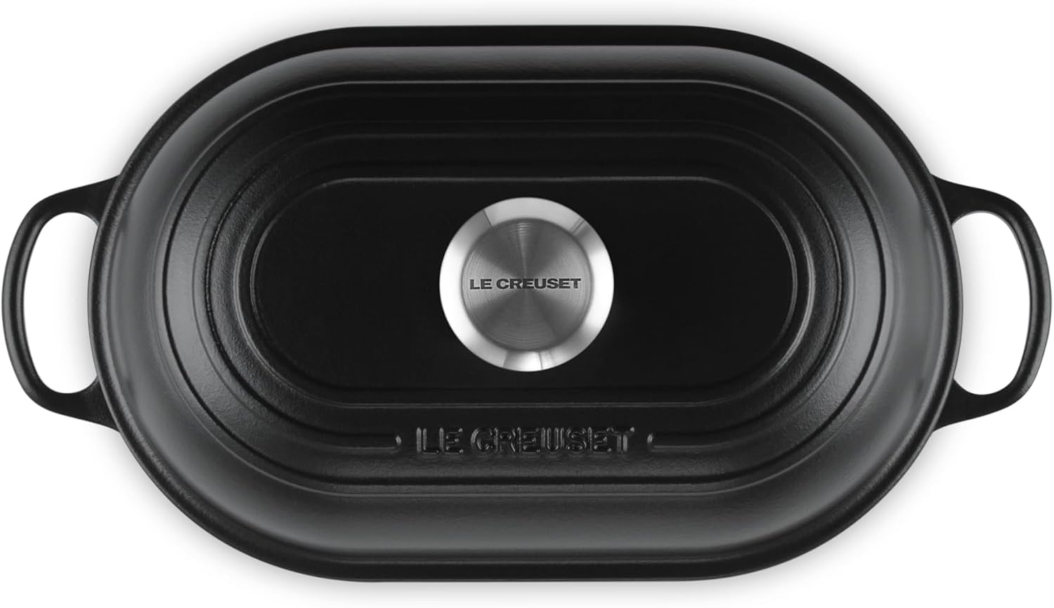 image:imageLe Creuset Enameled Cast Iron Signature Round Bread Oven 95 inch WhiteLicorice