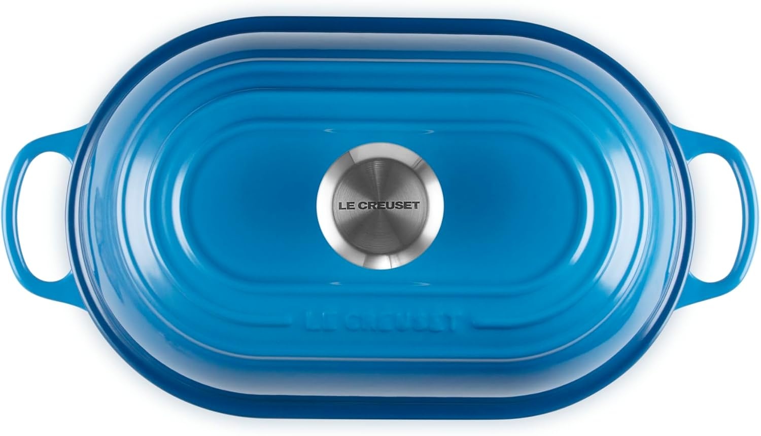 image:imageLe Creuset Enameled Cast Iron Signature Round Bread Oven 95 inch WhiteMarseille