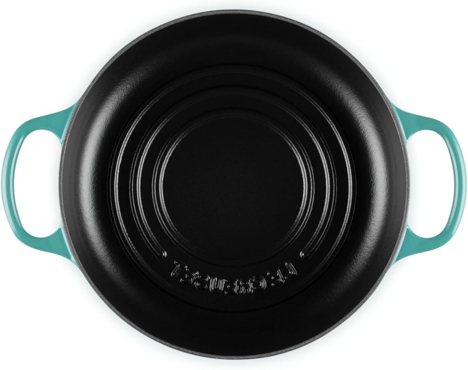 image:imageLe Creuset Enameled Cast Iron Signature Round Bread Oven 95 inch WhiteRiviera