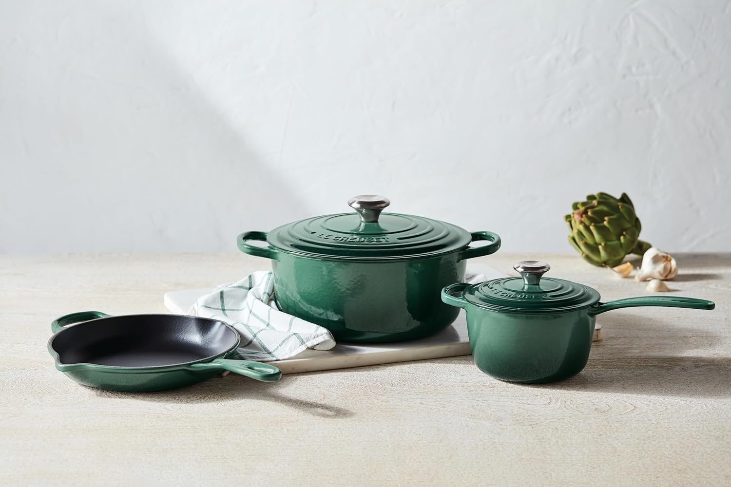 image:imageLe Creuset Enameled Cast Iron Signature Round Dutch Oven 725 qt CeriseArtichaut