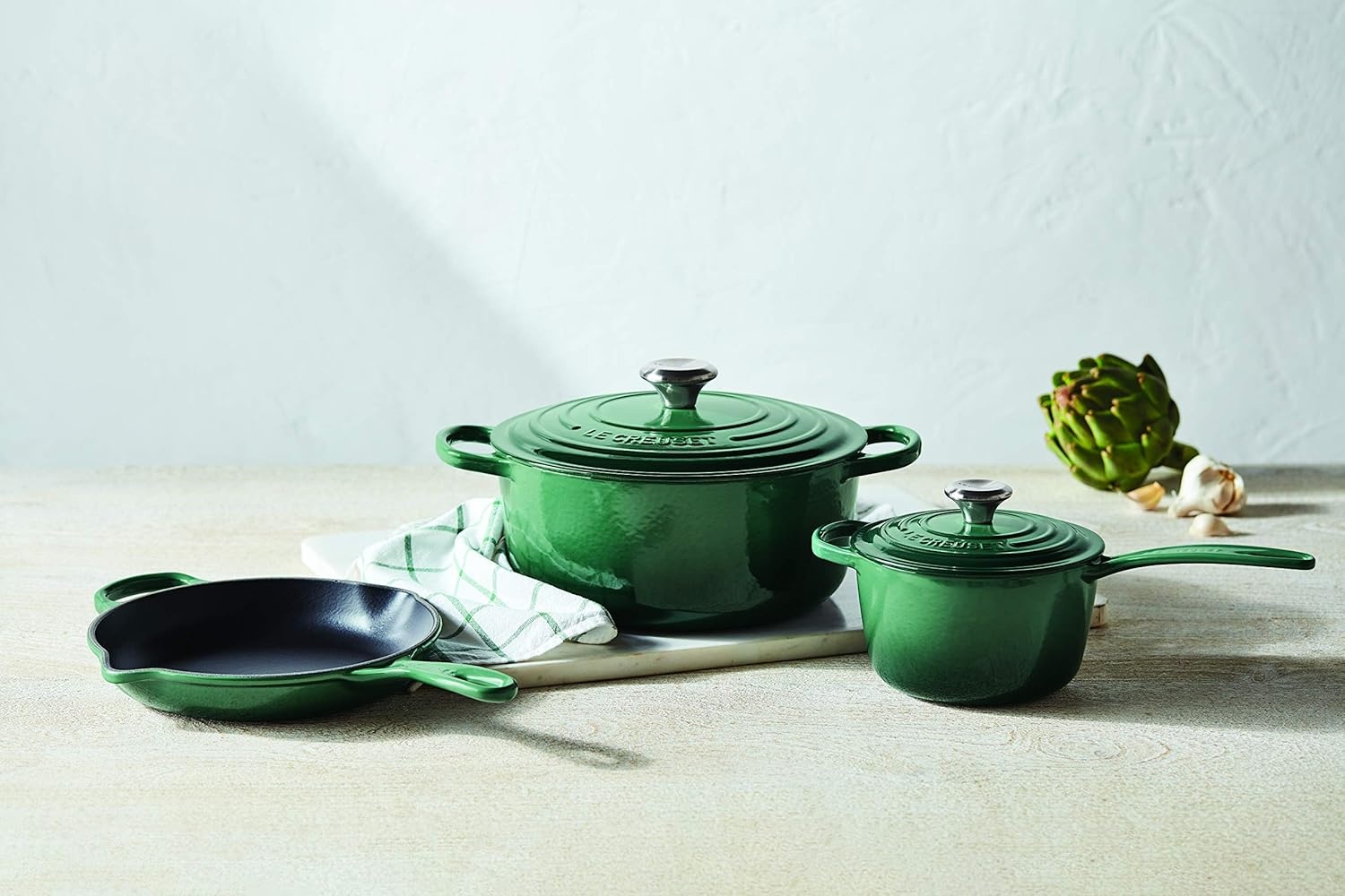 image:imageLe Creuset Enameled Cast Iron Signature Round Dutch Oven 725 qt CeriseArtichaut