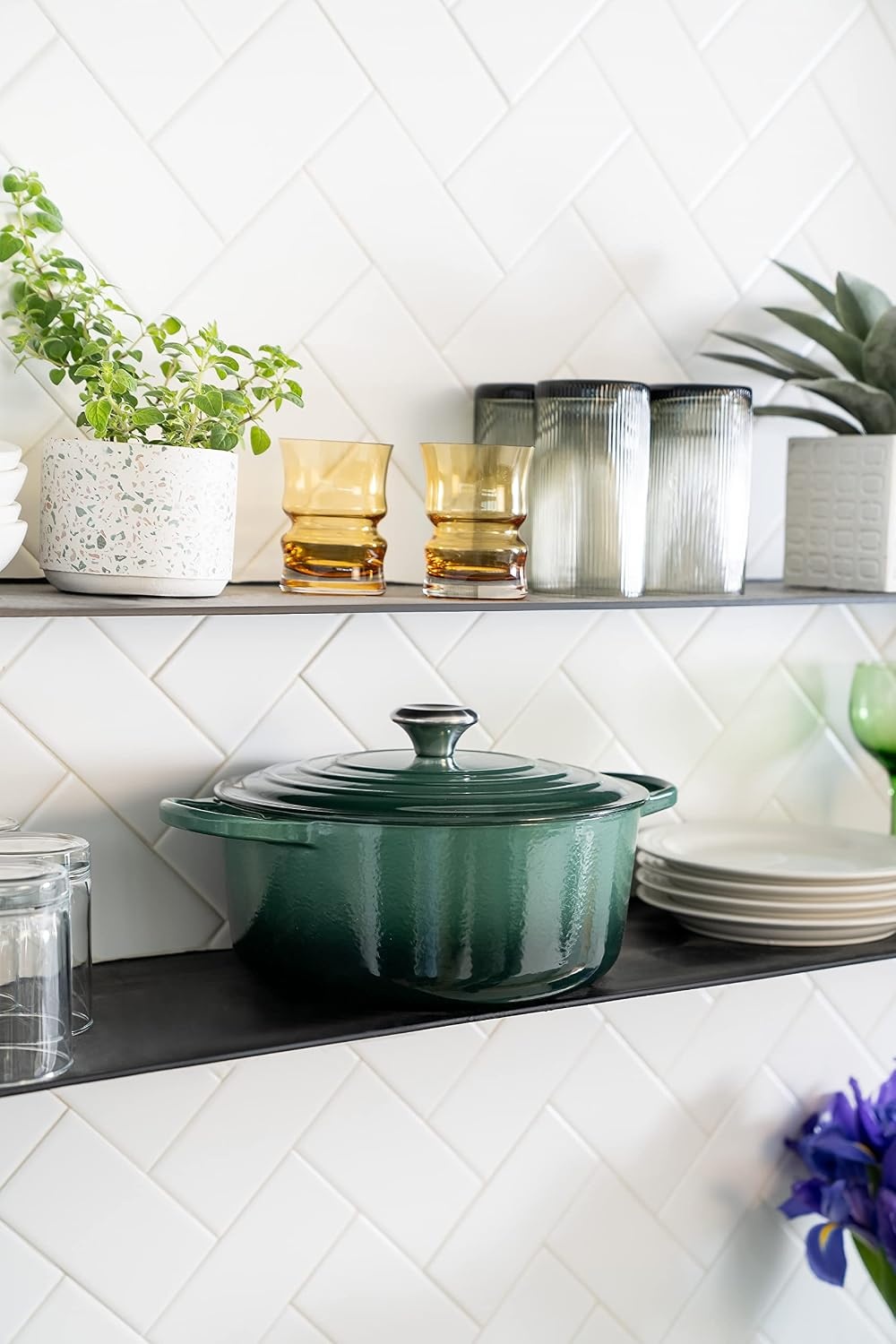 image:imageLe Creuset Enameled Cast Iron Signature Round Dutch Oven 725 qt CeriseArtichaut