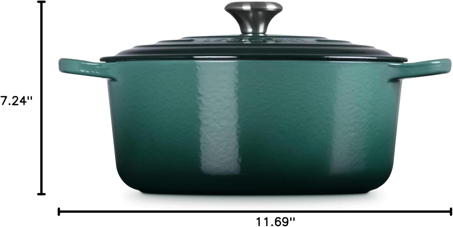 image:imageLe Creuset Enameled Cast Iron Signature Round Dutch Oven 725 qt CeriseArtichaut