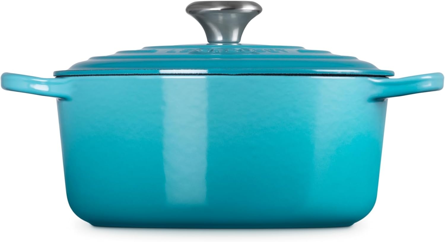 image:imageLe Creuset Enameled Cast Iron Signature Round Dutch Oven 725 qt CeriseCaribbean
