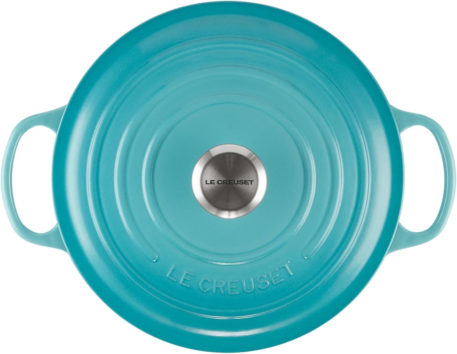 image:imageLe Creuset Enameled Cast Iron Signature Round Dutch Oven 725 qt CeriseCaribbean