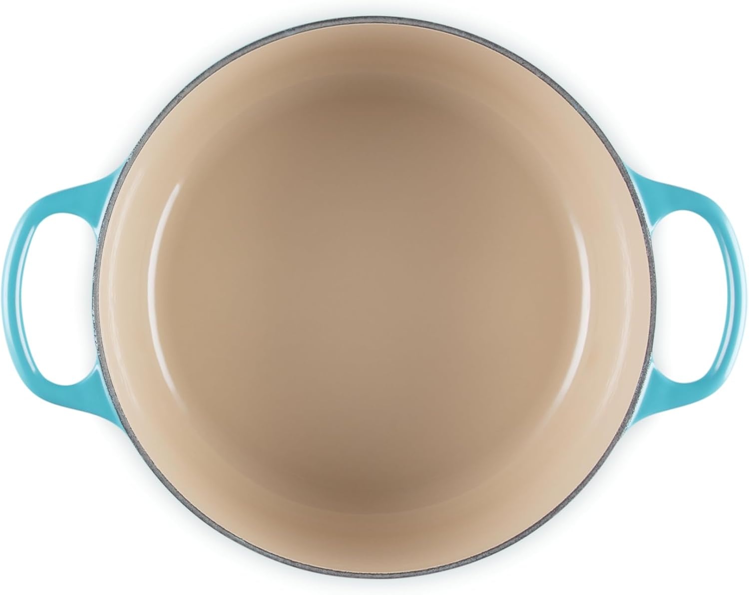 image:imageLe Creuset Enameled Cast Iron Signature Round Dutch Oven 725 qt CeriseCaribbean