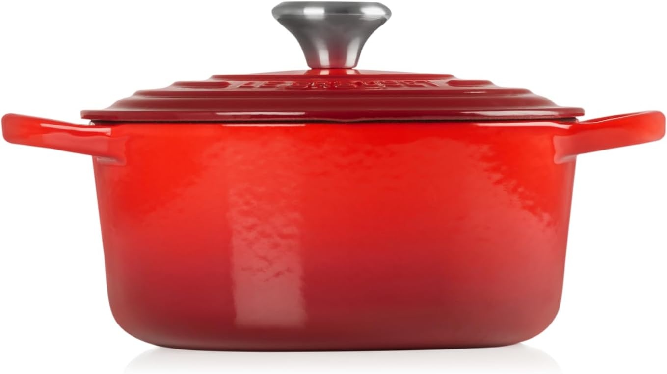image:imageLe Creuset Enameled Cast Iron Signature Round Dutch Oven 725 qt CeriseCerise