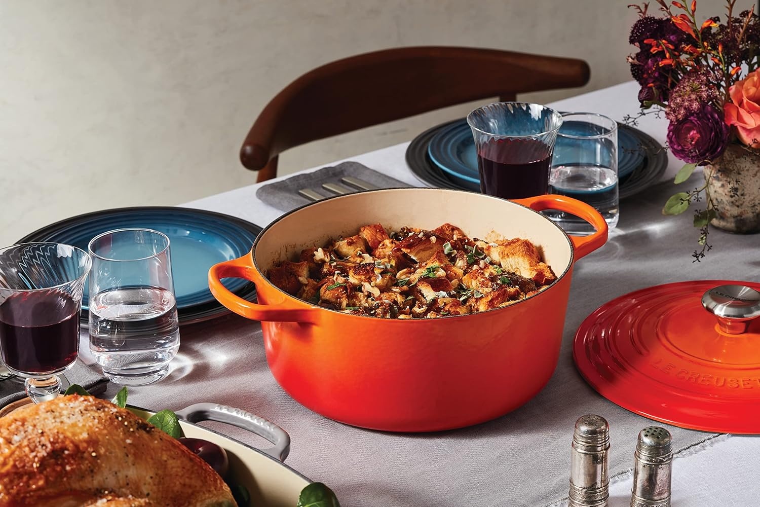 image:imageLe Creuset Enameled Cast Iron Signature Round Dutch Oven 725 qt CeriseFlame