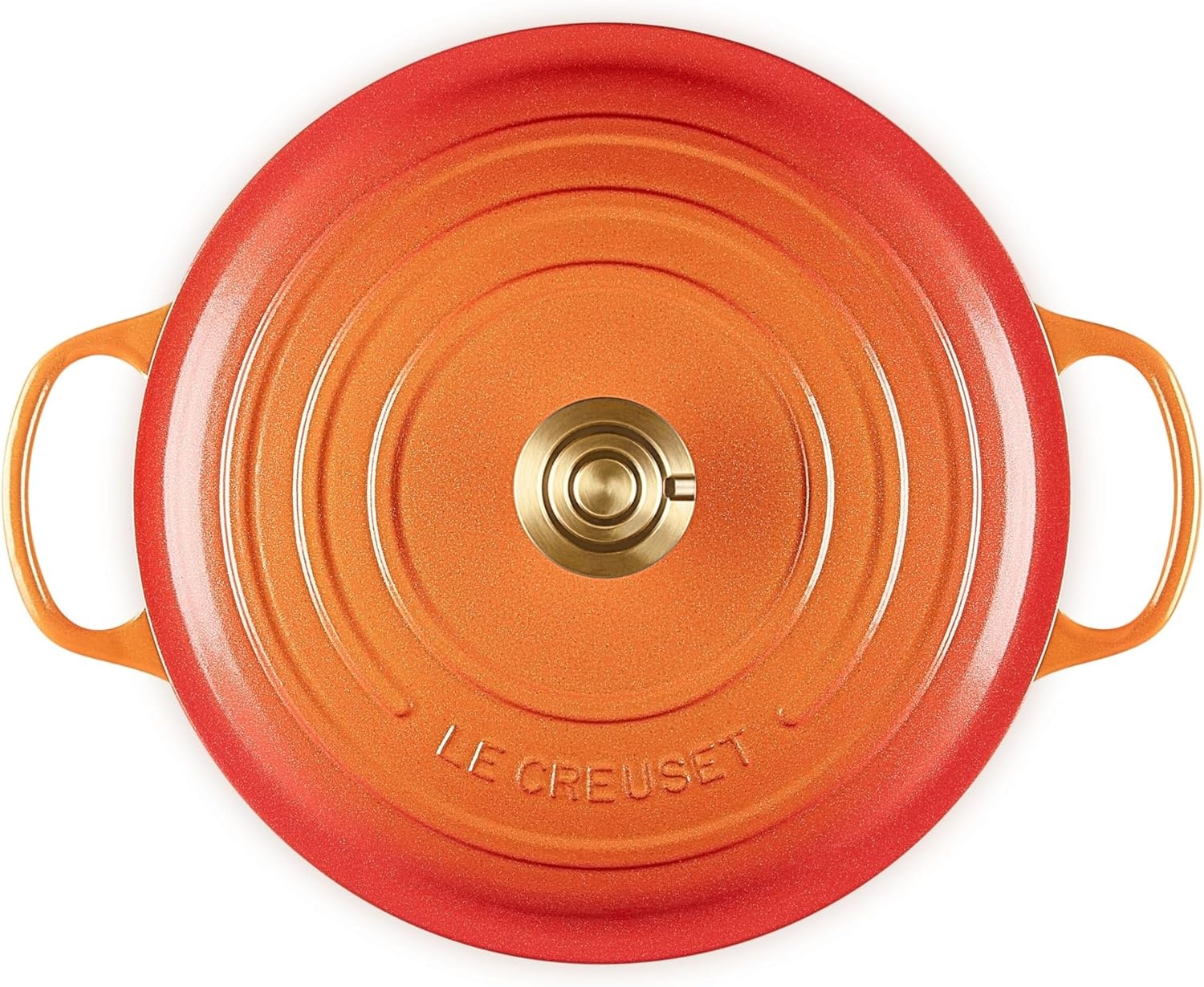 image:imageLe Creuset Enameled Cast Iron Signature Round Dutch Oven 725 qt CeriseFlamme Doree