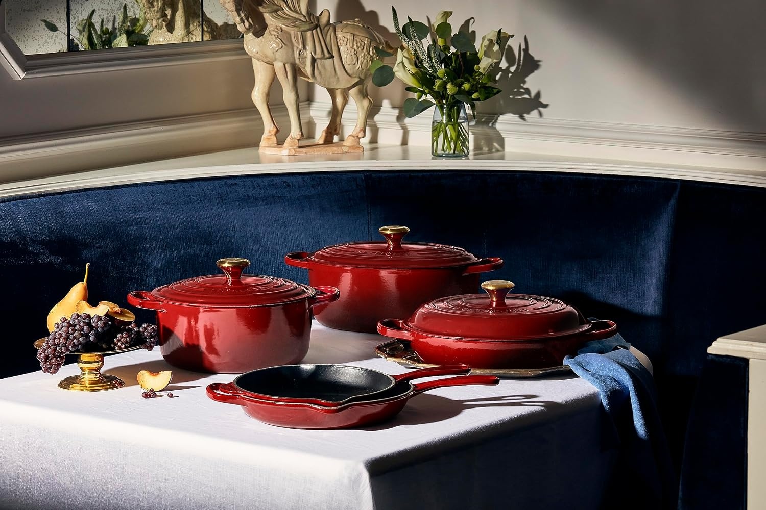 image:imageLe Creuset Enameled Cast Iron Signature Round Dutch Oven 725 qt CeriseGarnet