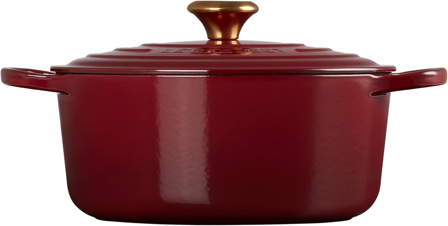image:imageLe Creuset Enameled Cast Iron Signature Round Dutch Oven 725 qt CeriseGarnet
