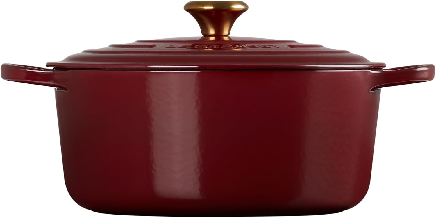 image:imageLe Creuset Enameled Cast Iron Signature Round Dutch Oven 725 qt CeriseGarnet