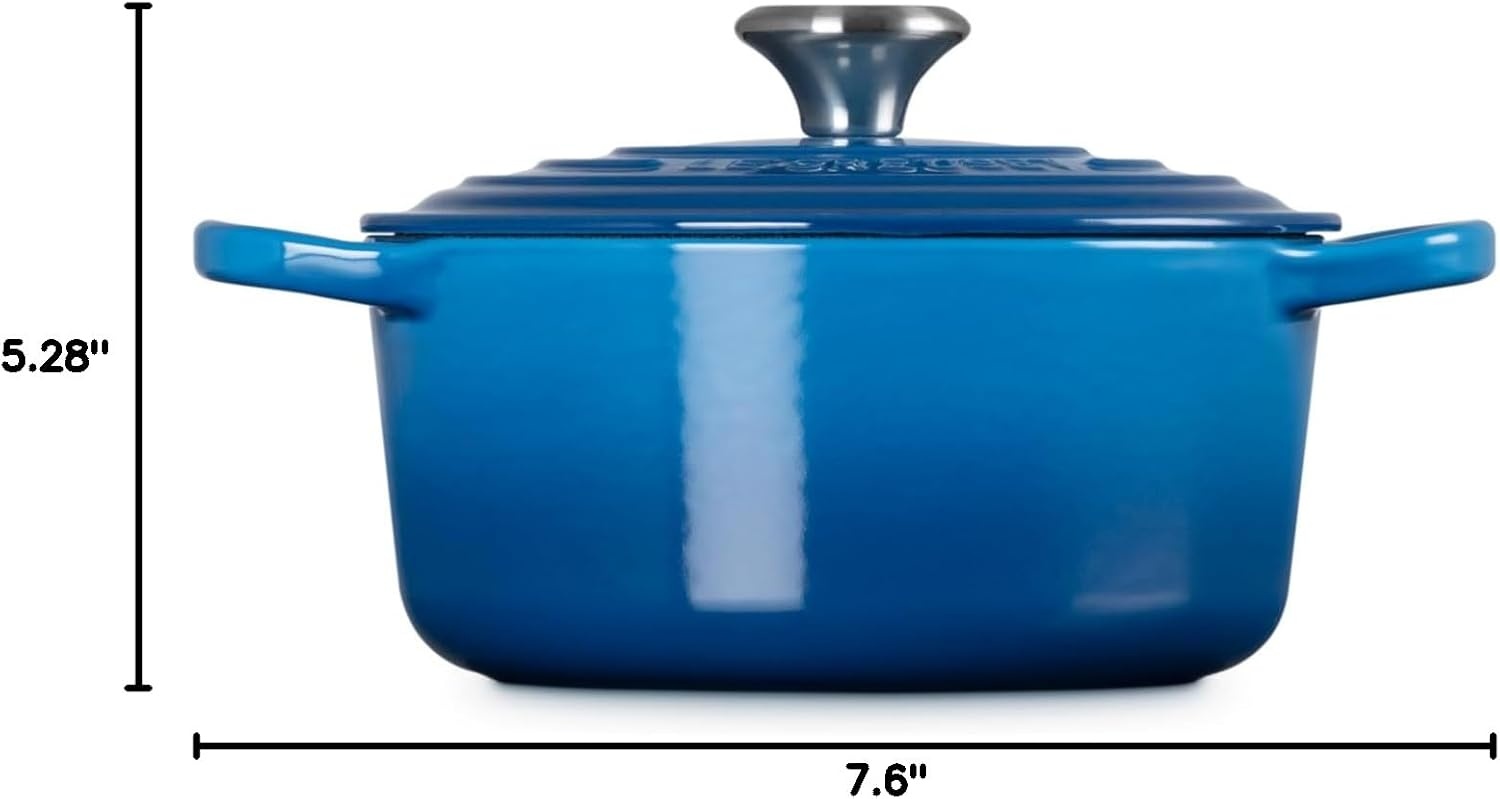 image:imageLe Creuset Enameled Cast Iron Signature Round Dutch Oven 725 qt CeriseMarseille
