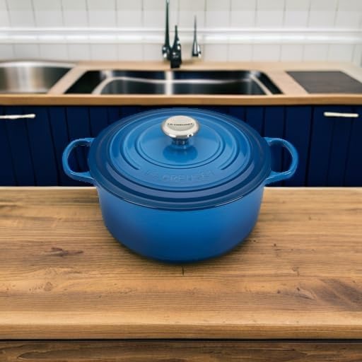 image:imageLe Creuset Enameled Cast Iron Signature Round Dutch Oven 725 qt CeriseMarseille
