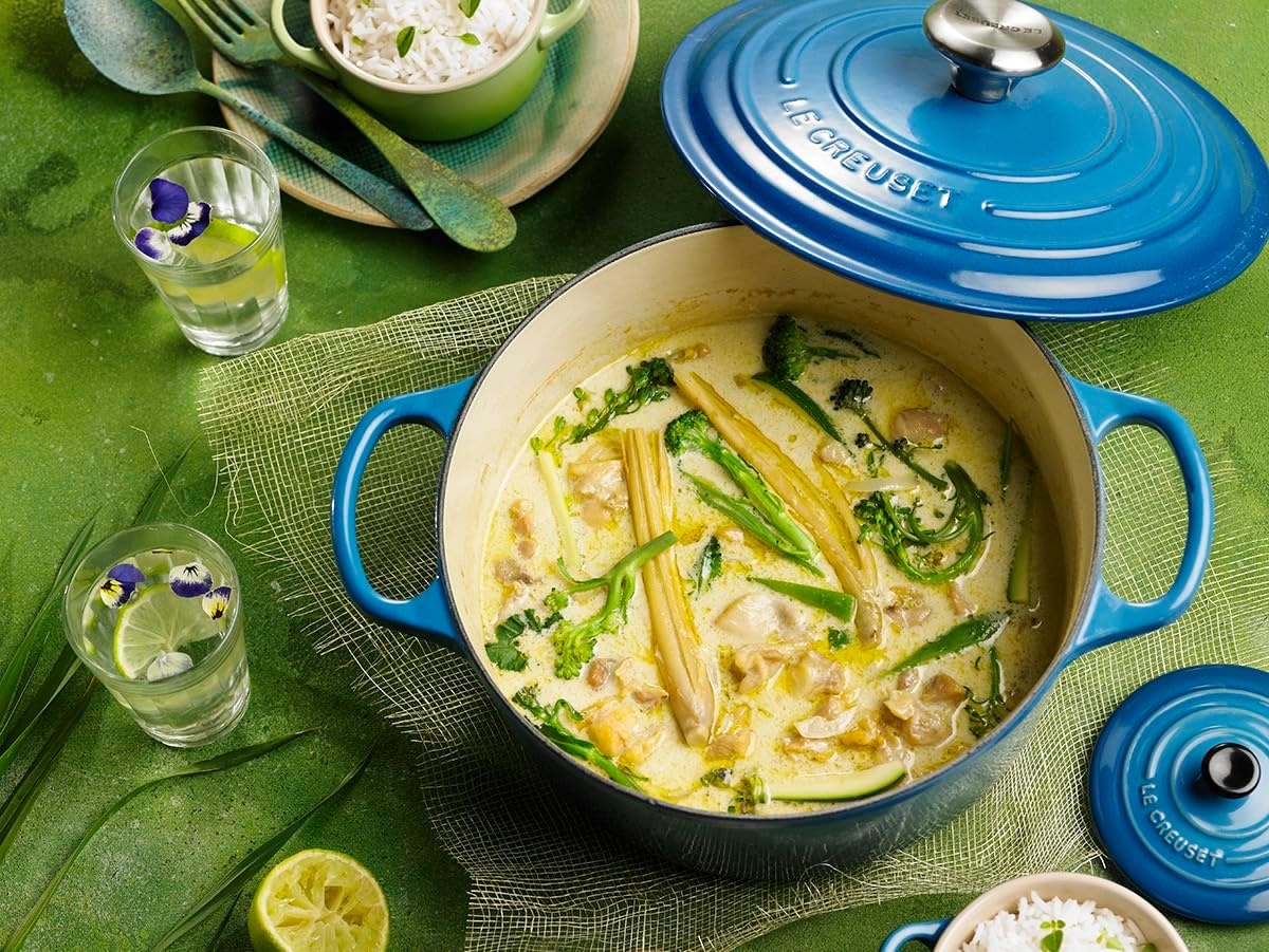 image:imageLe Creuset Enameled Cast Iron Signature Round Dutch Oven 725 qt CeriseMarseille