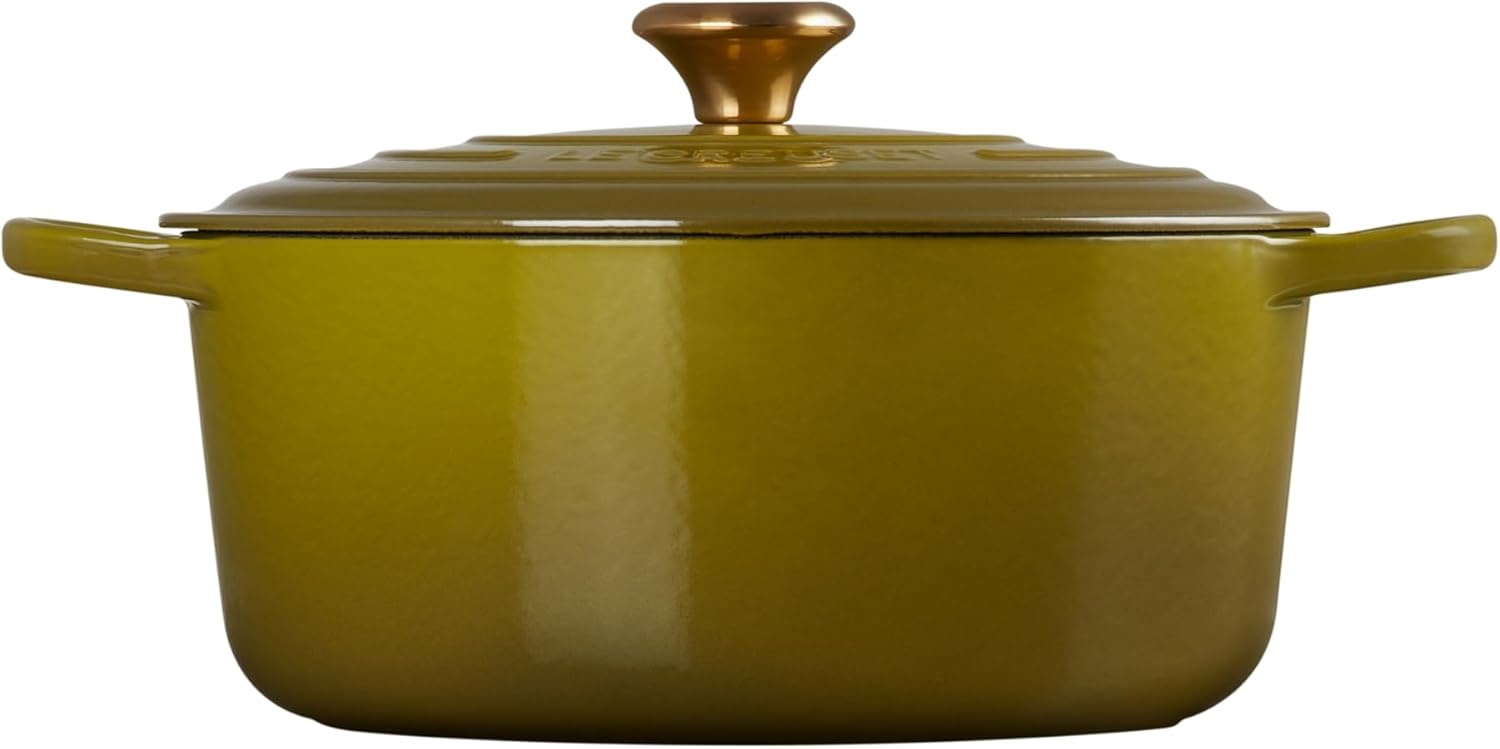 image:imageLe Creuset Enameled Cast Iron Signature Round Dutch Oven 725 qt CeriseOlive