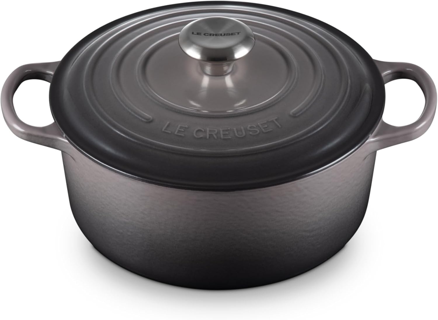 image:imageLe Creuset Enameled Cast Iron Signature Round Dutch Oven 725 qt CeriseOyster