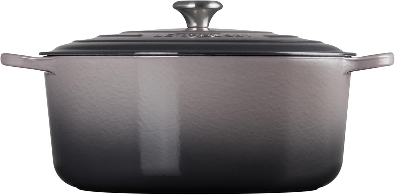 image:imageLe Creuset Enameled Cast Iron Signature Round Dutch Oven 725 qt CeriseOyster